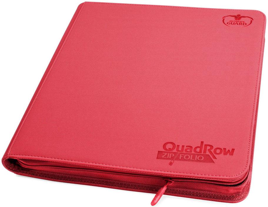 Ultimate Guard 12-Pocket QuadRow ZipFolio XenoSkin Rot