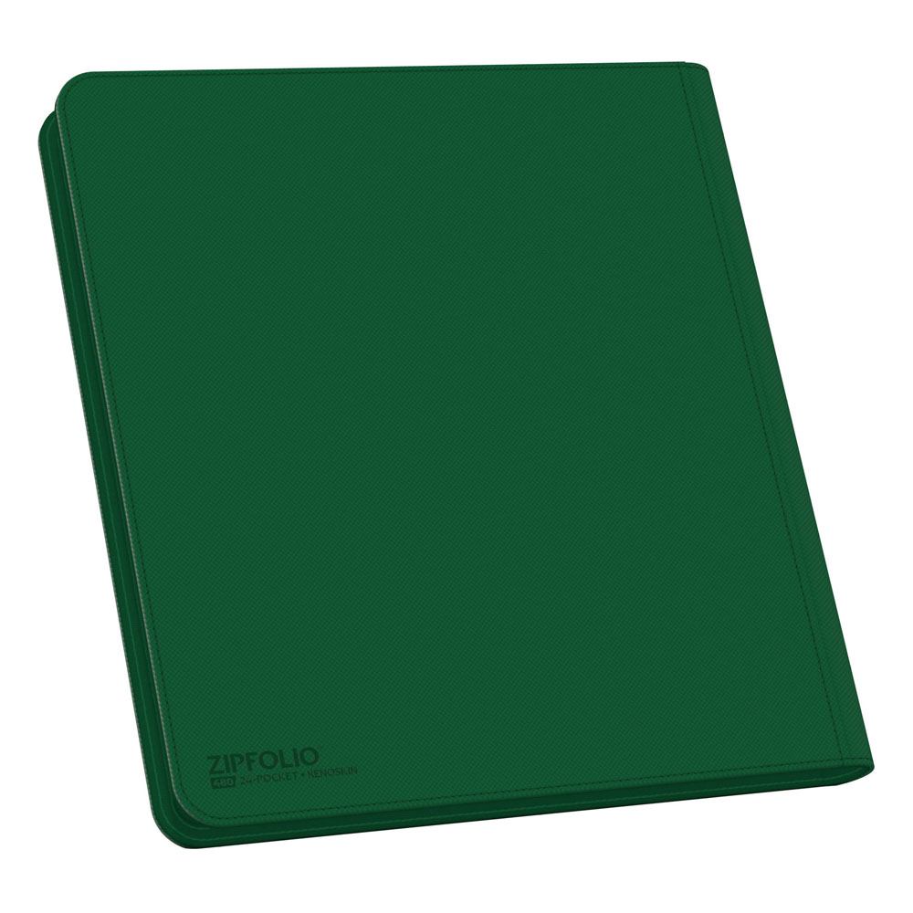 Ultimate Guard 12-Pocket QuadRow ZipFolio XenoSkin Grün