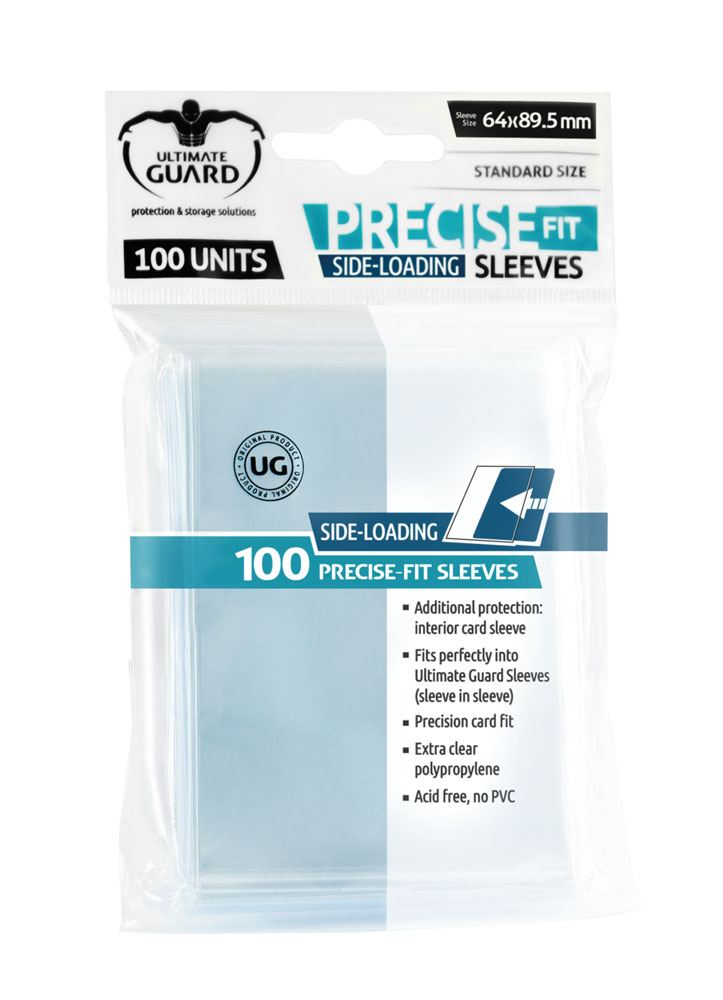 Ultimate Guard Precise-Fit Sleeves Side-Loading Standardgröße Transparent (100)