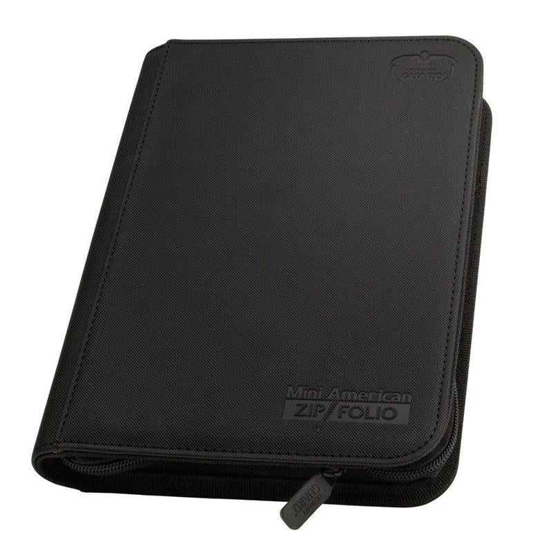 Ultimate Guard Zipfolio 360 - 18-Pocket XenoSkin Mini American - Black