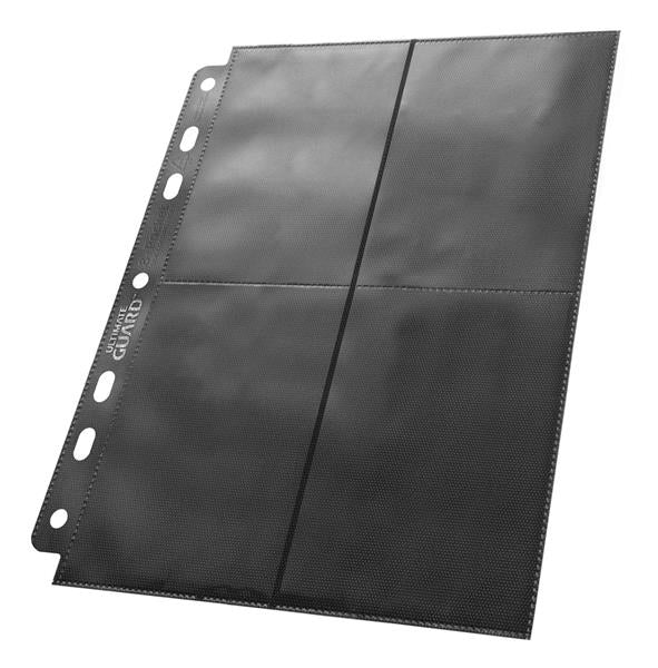 Ultimate Guard 8-Pocket Compact Pages Side-Loading Black (10)