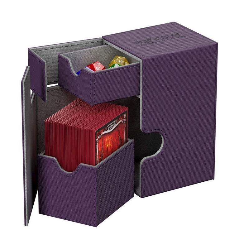 Ultimate Guard Flip´n´Tray Deck Case 80+ Standard Size XenoSkin Purple
