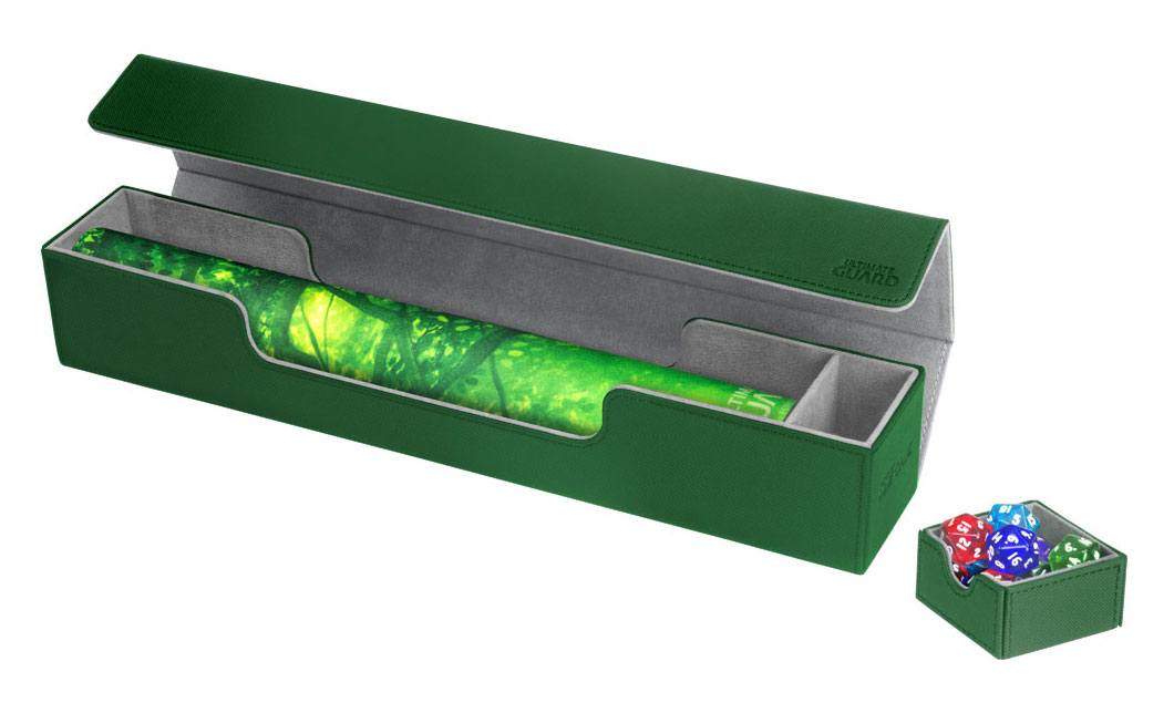 Ultimate Guard Flip´n´Tray Mat Case XenoSkin Green