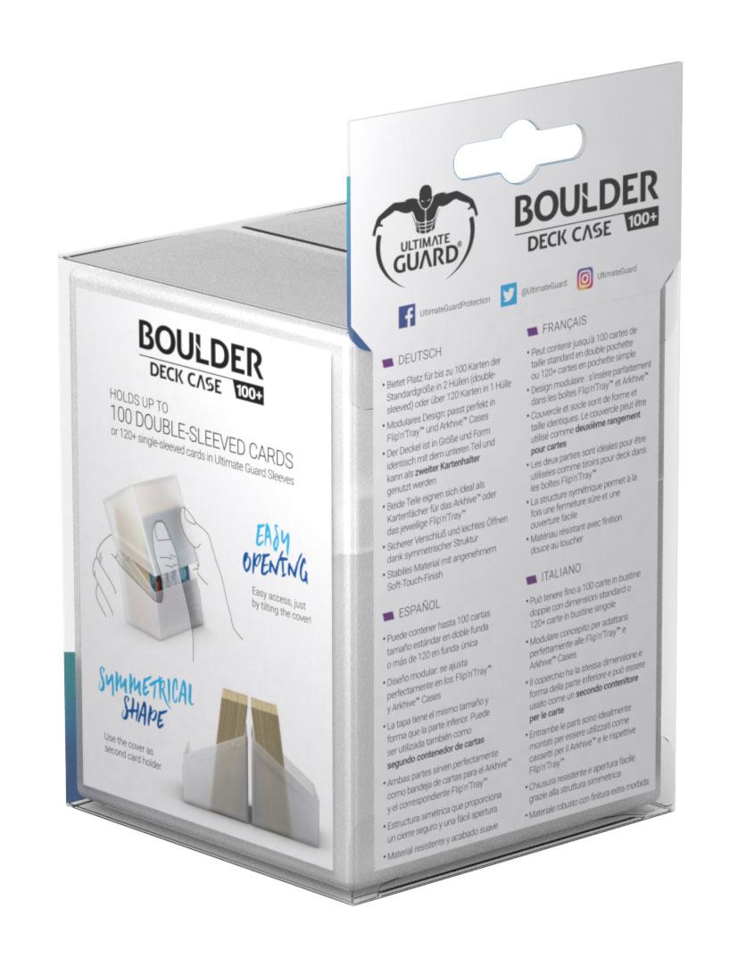 Ultimate Guard Boulder™ Deck Case 100+ Standardgröße Frosted