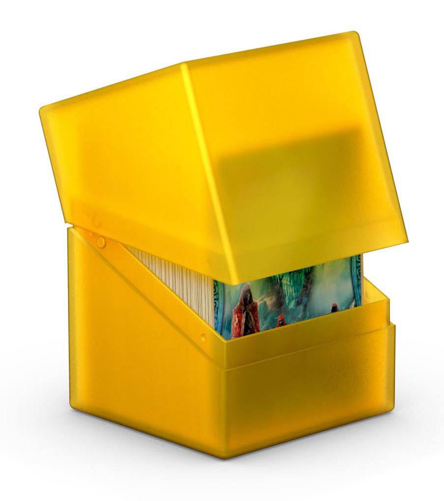 Ultimate Guard Boulder Deck Case 100+ Standard Size Amber
