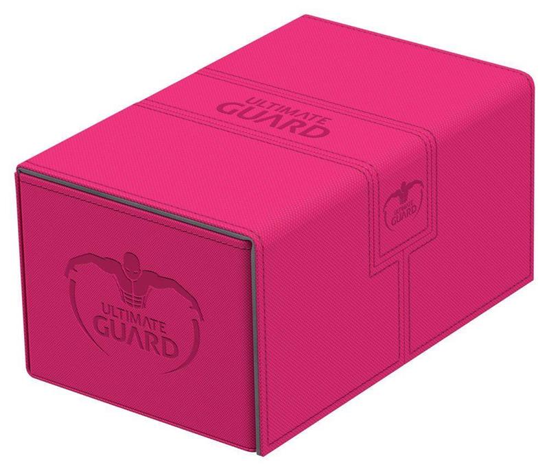 Ultimate Guard Twin Flip´n´Tray Deck Case 160+ Standard Size XenoSkin™ Pink