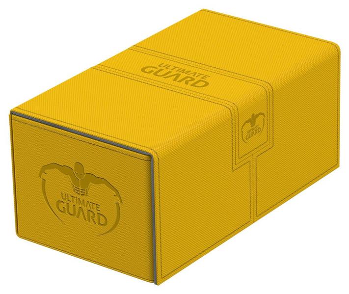 Ultimate Guard Twin Flip´n´Tray Deck Case 200+ Standardgröße XenoSkin Bernstein