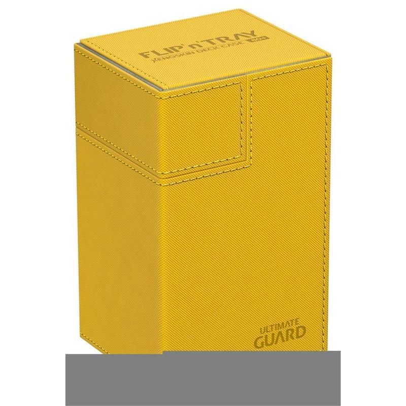 Ultimate Guard Flip´n´Tray Deck Case 80+ Standardgröße XenoSkin™ Bernstein