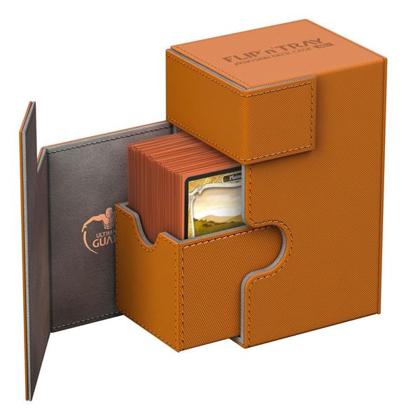 Ultimate Guard Flip´n´Tray Deck Case 80+ Standard Size XenoSkin Orange