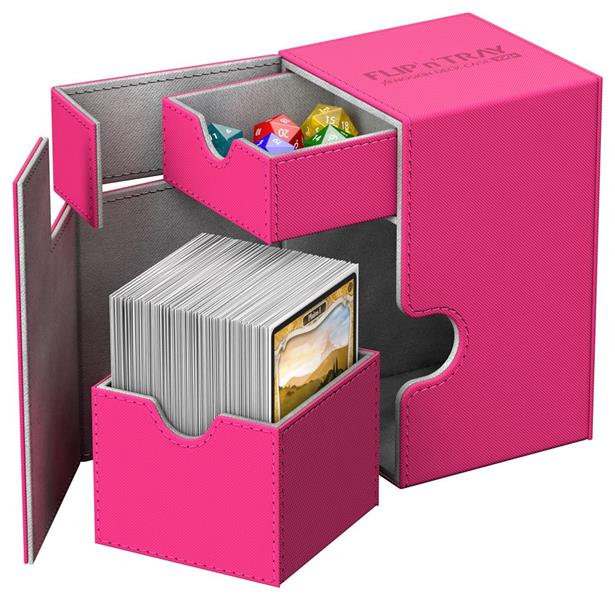 Ultimate Guard Flip´n´Tray Deck Case 100+ Standardgröße XenoSkin Pink