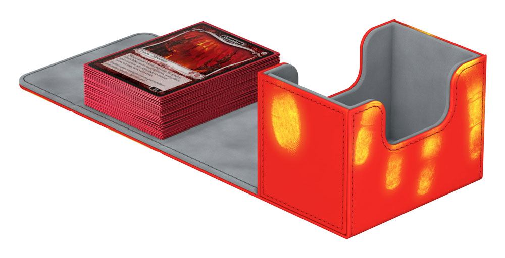 Ultimate Guard SideWinder 80+ Standardgröße ChromiaSkin Rot