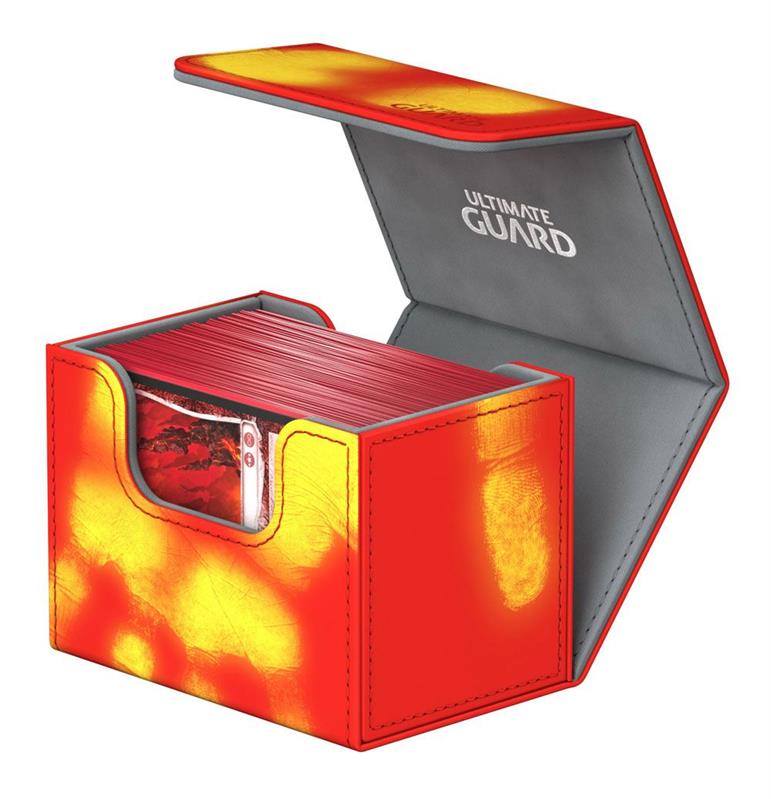 Ultimate Guard SideWinder 80+ Standardgröße ChromiaSkin Rot