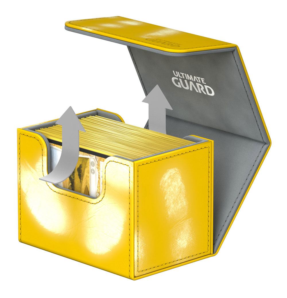 Ultimate Guard SideWinder&trade; 80+ Standard Size ChromiaSkin&trade; Yellow