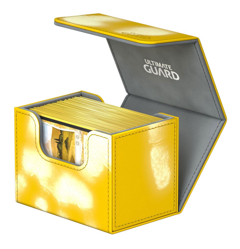 Ultimate Guard SideWinder&trade; 80+ Standard Size ChromiaSkin&trade; Yellow