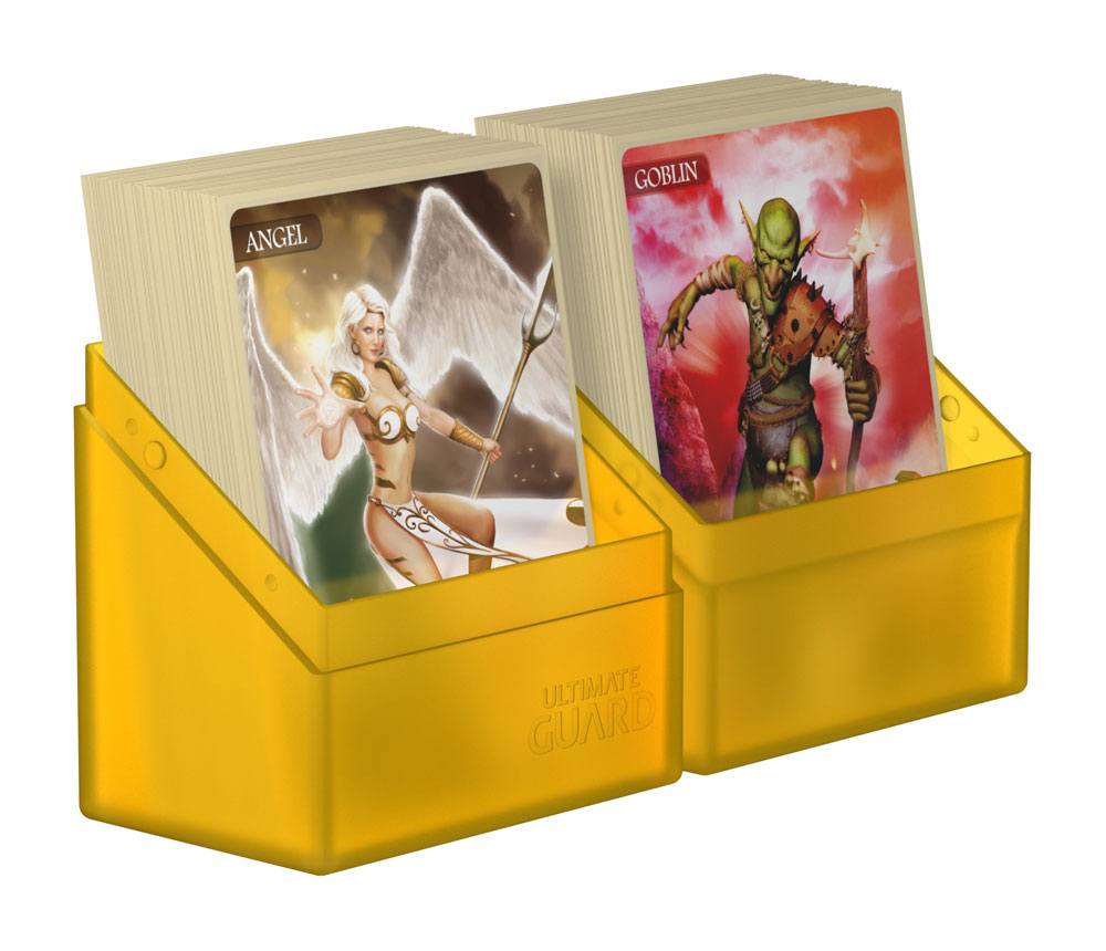 Ultimate Guard Boulder Deck Case 60+ Standard Size Amber
