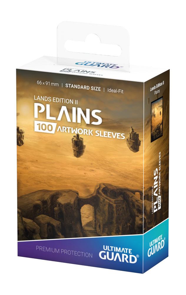 Ultimate Guard Printed Sleeves Standard Size Lands Edition II Plains (100)
