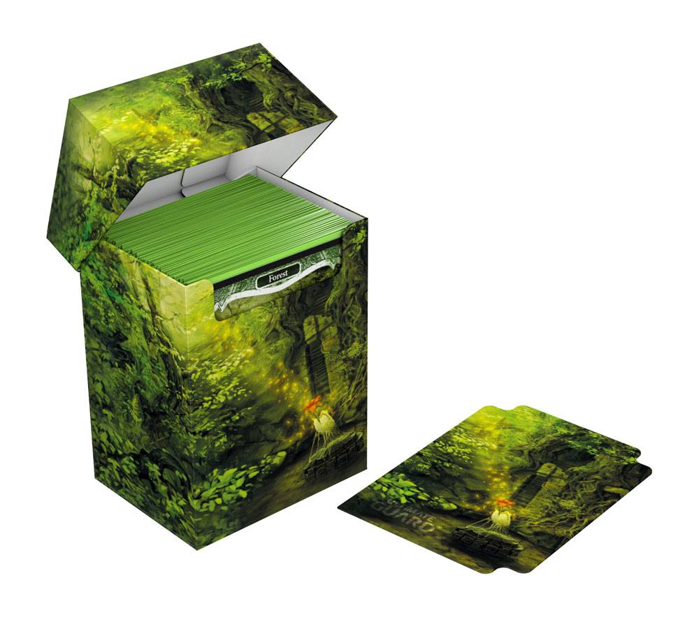 Ultimate Guard Basic Deck Case 80+ Standard Size Lands Edition II Forest