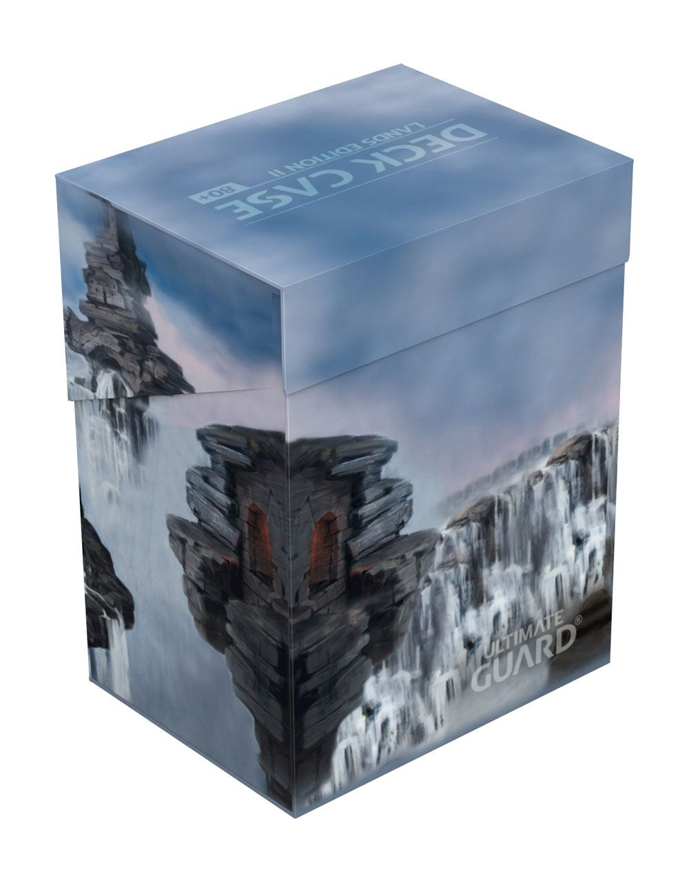 Ultimate Guard Basic Deck Case 80+ Standard Size Lands Edition II Island