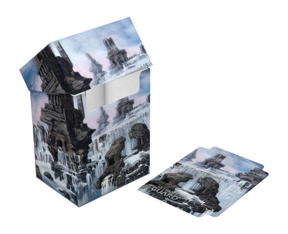 Ultimate Guard Basic Deck Case 80+ Standard Size Lands Edition II Island