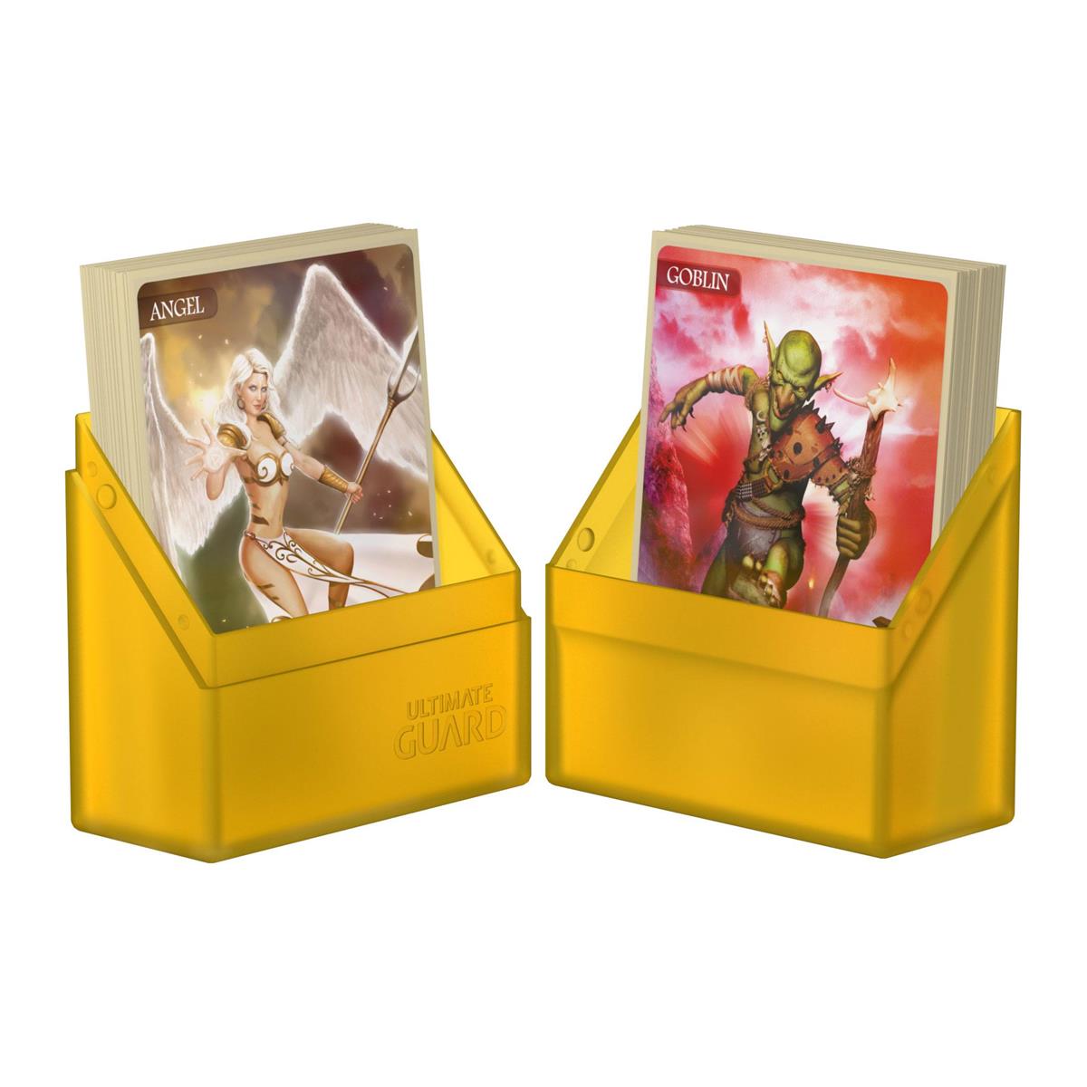 Ultimate Guard Boulder Deck Case 40+ Standard Size Amber
