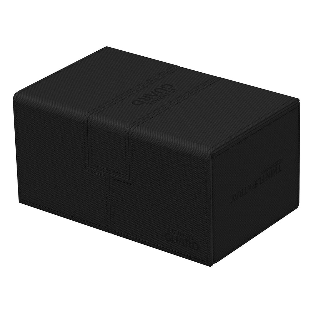 Ultimate Guard Twin Flip`n`Tray 160+ XenoSkin Monocolor Schwarz