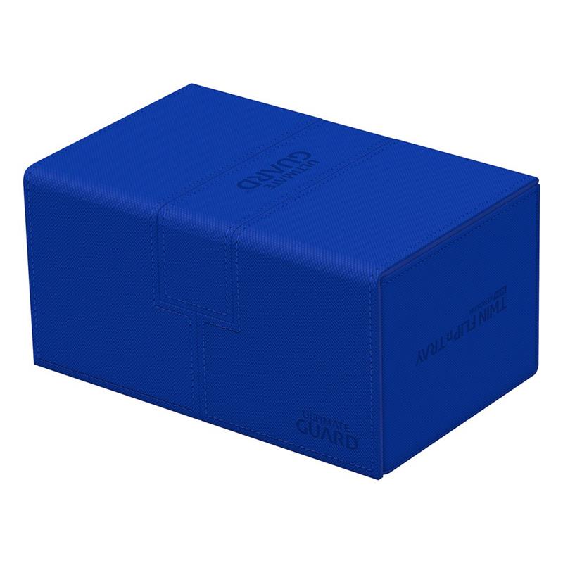 Ultimate Guard Twin Flip`n`Tray 160+ XenoSkin Monocolor Blau