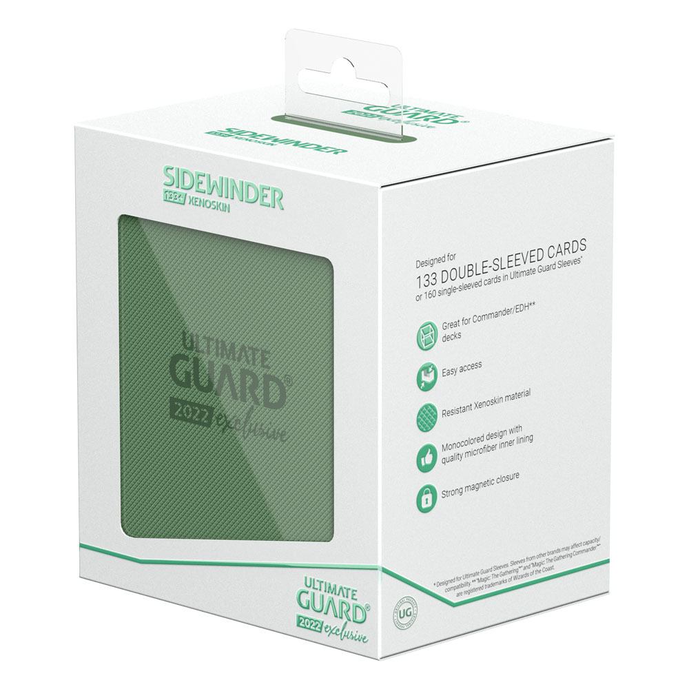 Ultimate Guard Sidewinder 133+ Xenoskin 2022 Exclusive Pastel Green