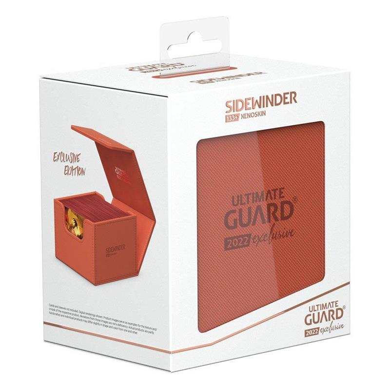Ultimate Guard Sidewinder 133+ Xenoskin 2022 Exclusive Dark Orange