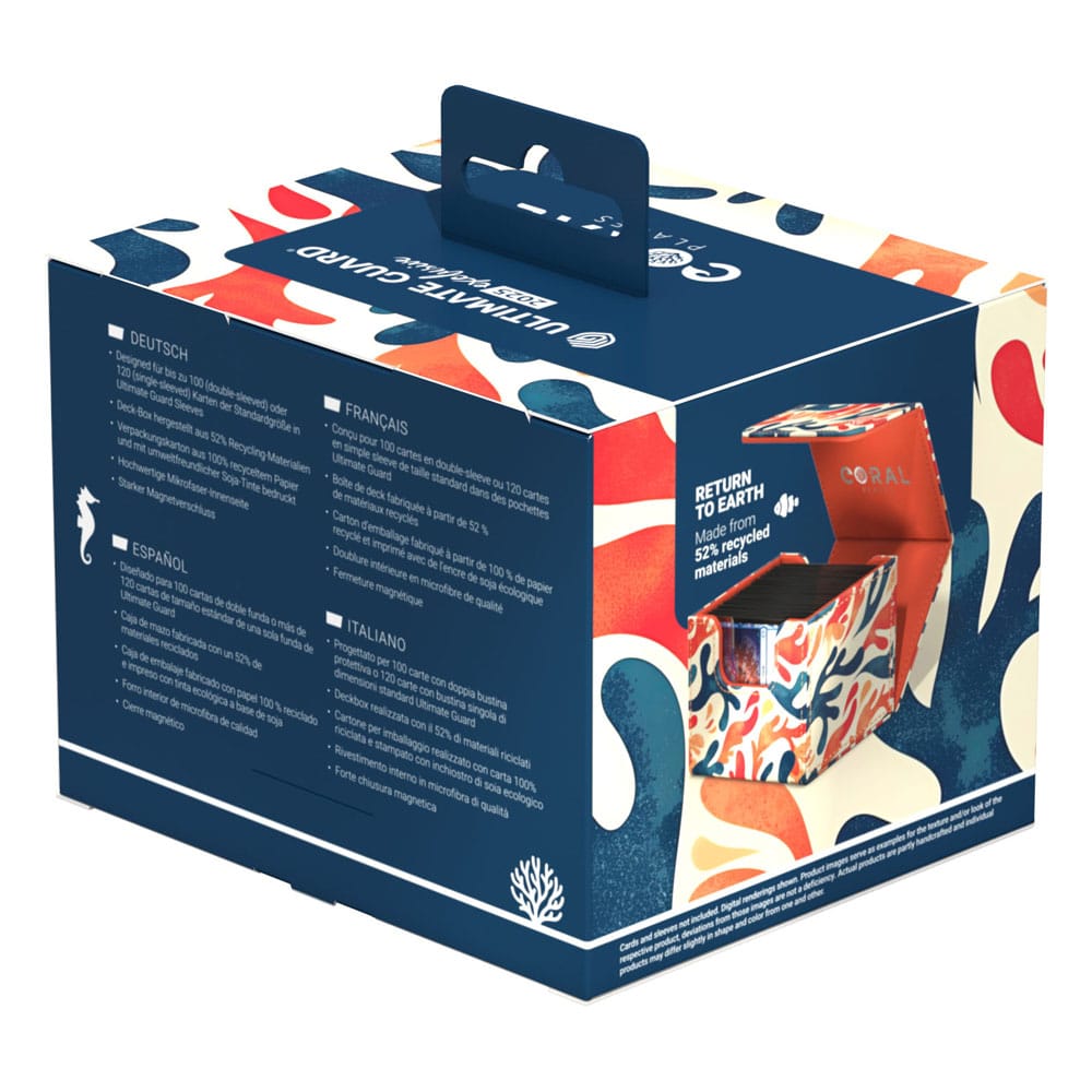 Ultimate Guard Sidewinder 100+ Xenoskin 2025 Exclusive &quote;Coral Places&quote; - Mellow Sea