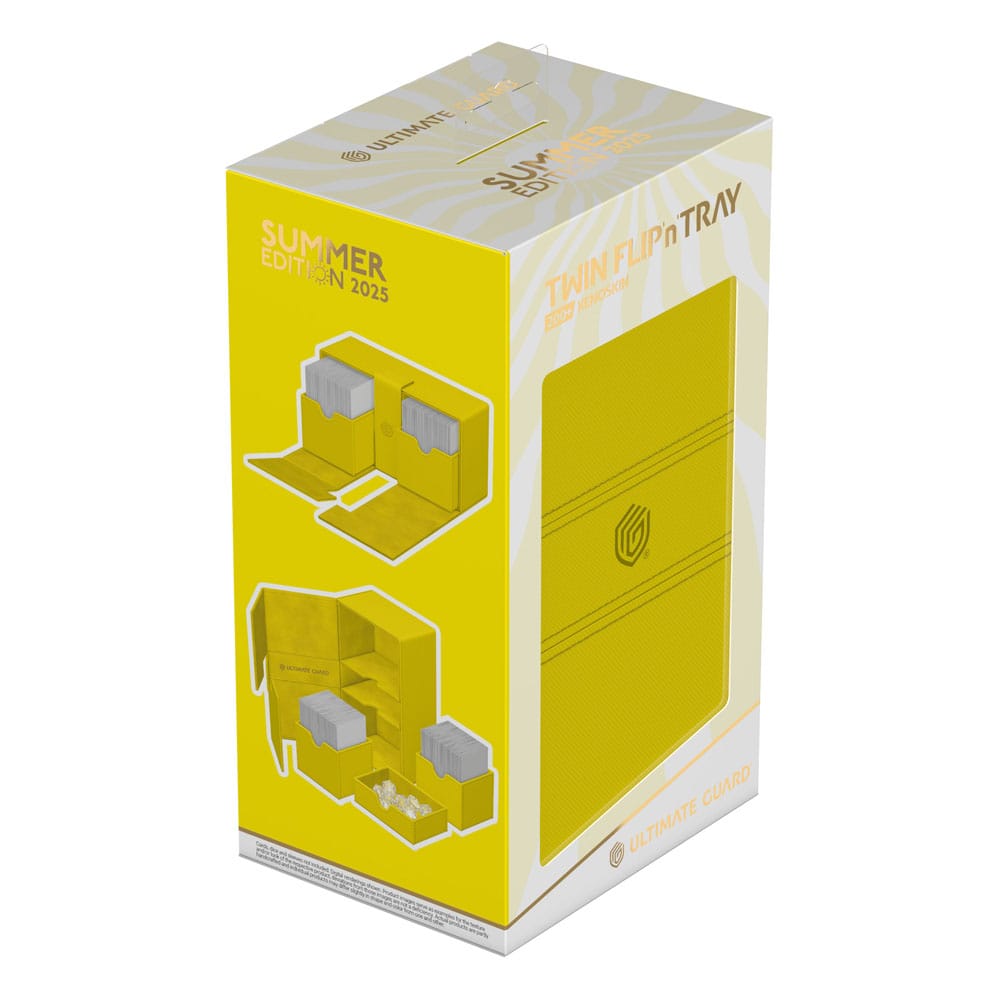 Ultimate Guard Twin Flip'n'Tray 200+ Xenoskin "Summer Edition 2025" -Dandelion