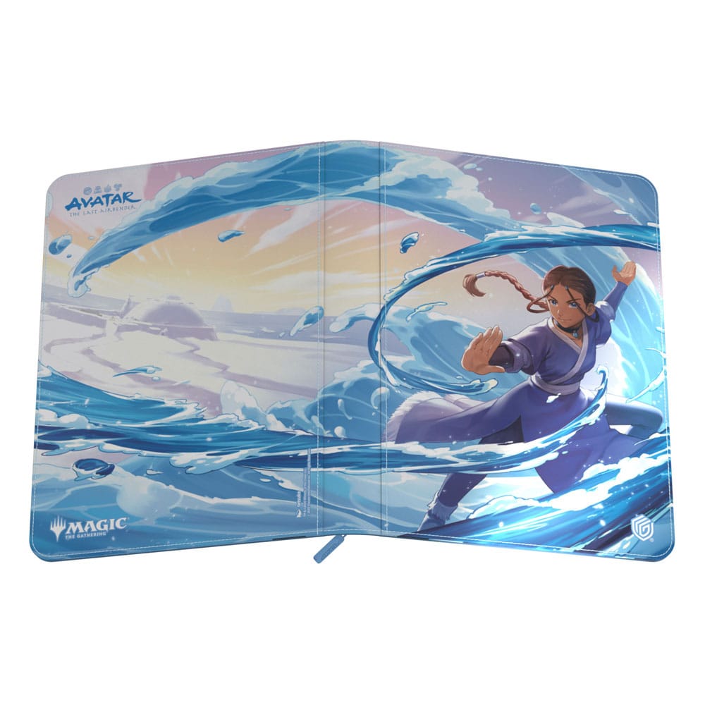 Zipfolio 360 Xenoskin Magic: The Gathering "Avatar: The Last Airbender" - Blue Main Character