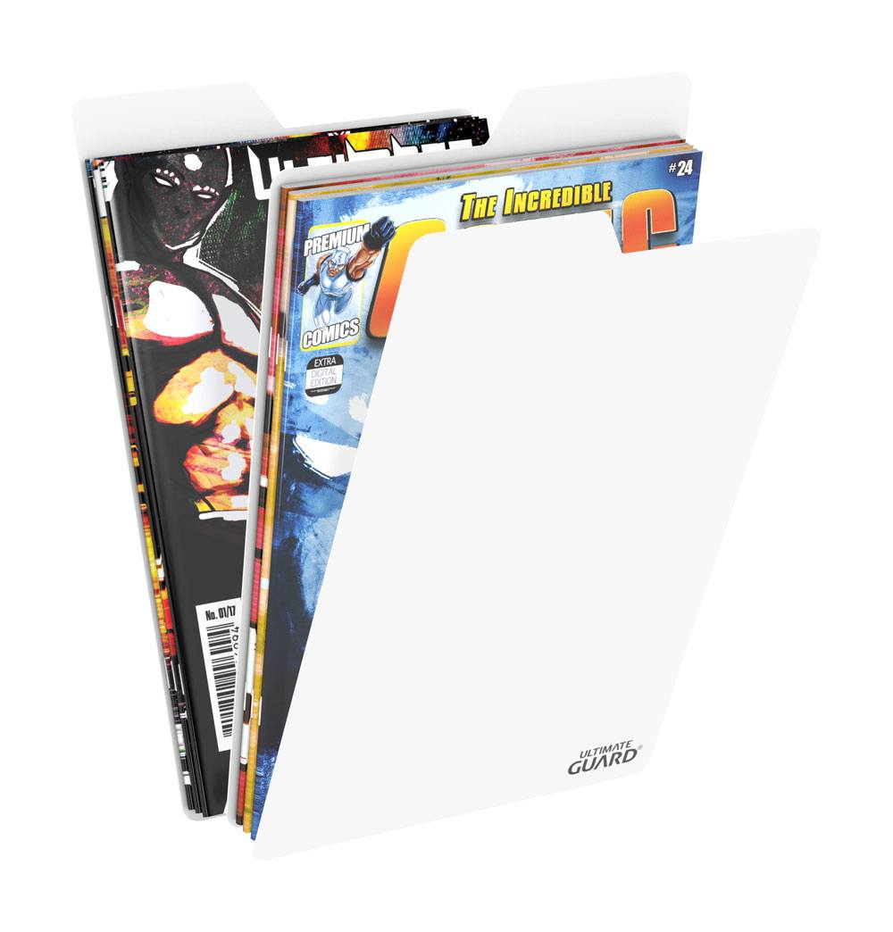 Comic Book Dividers - Weiß, Premium (25) - Ultimate Guard