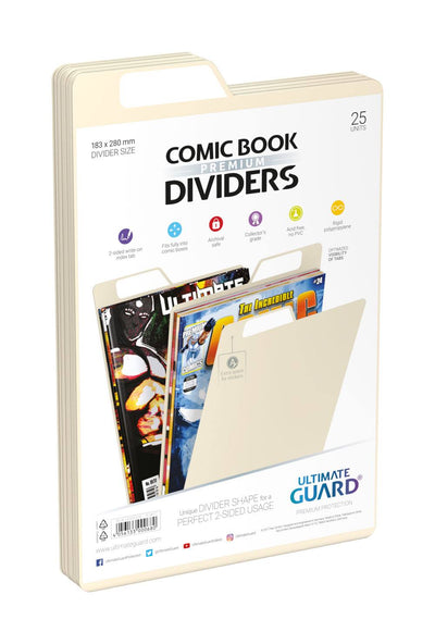 Ultimate Guard Premium Comic Book Dividers Sand (25)