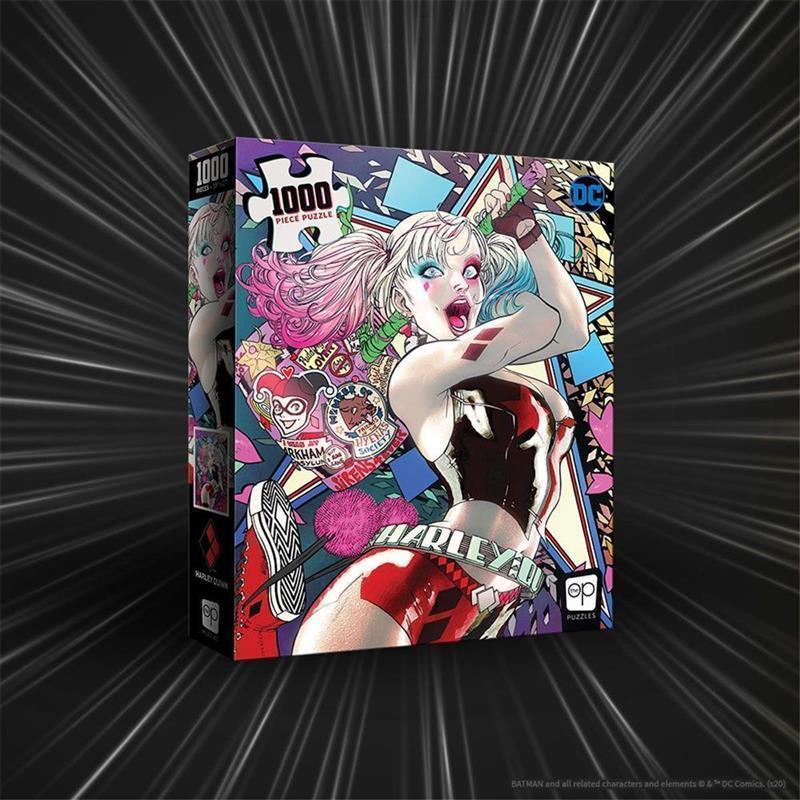 DC Comics Jigsaw Puzzle Harley Quinn Die Laughing (1.000 pieces)