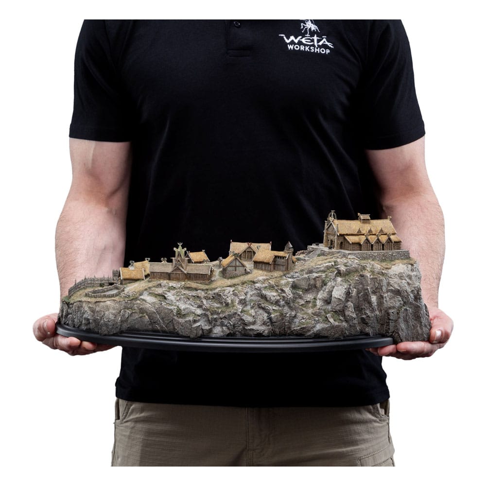 Herr der Ringe Statue Edoras - Limited Edition 15 cm