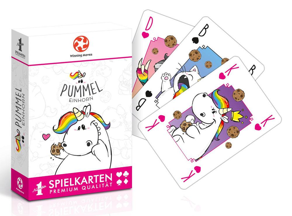 Chubby Unicorn Number 1 Playing Cards, German