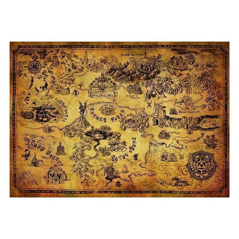 The Legend Of Zelda Jigsaw Puzzle Hyrule (1.000 pieces)