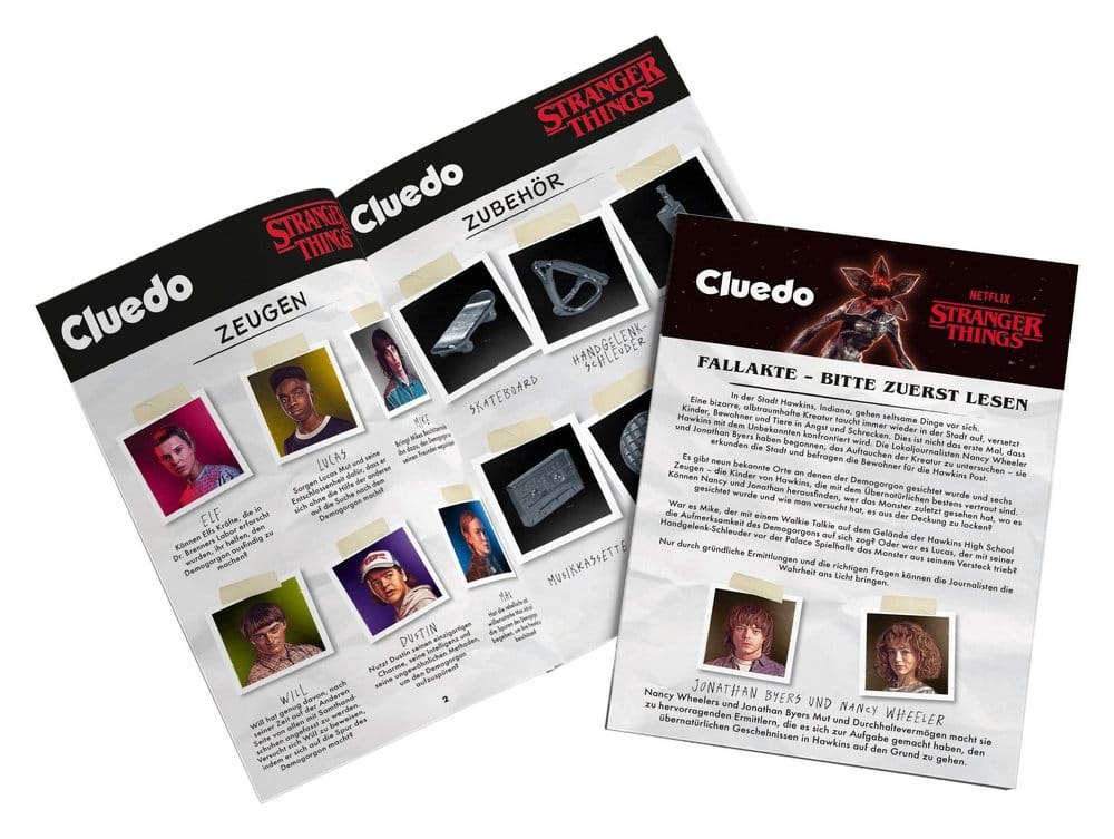 Stranger Things Board Game Clue (GER)