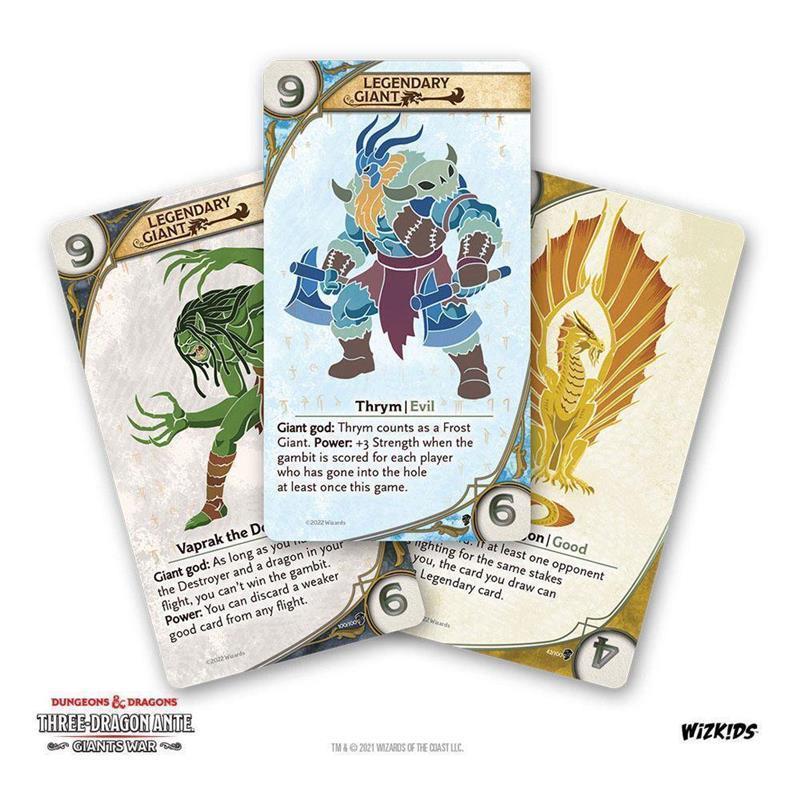 Dungeons & Dragons Card Game Expansion Three-Dragon Ante: Giants War (EN)
