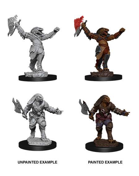 D&D Nolzur's Marvelous Miniatures Unpainted Miniatures Female Dragonborn Fighter