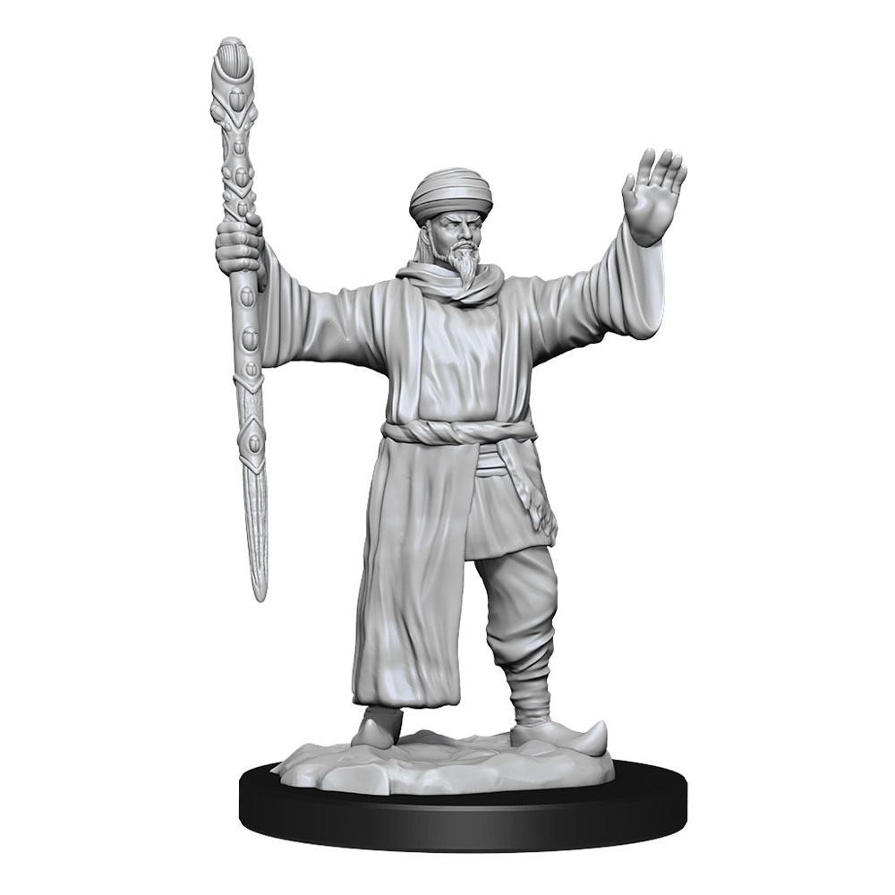 D&D Nolzur's Marvelous Miniatures Unpainted Miniatures Human Wizard Male