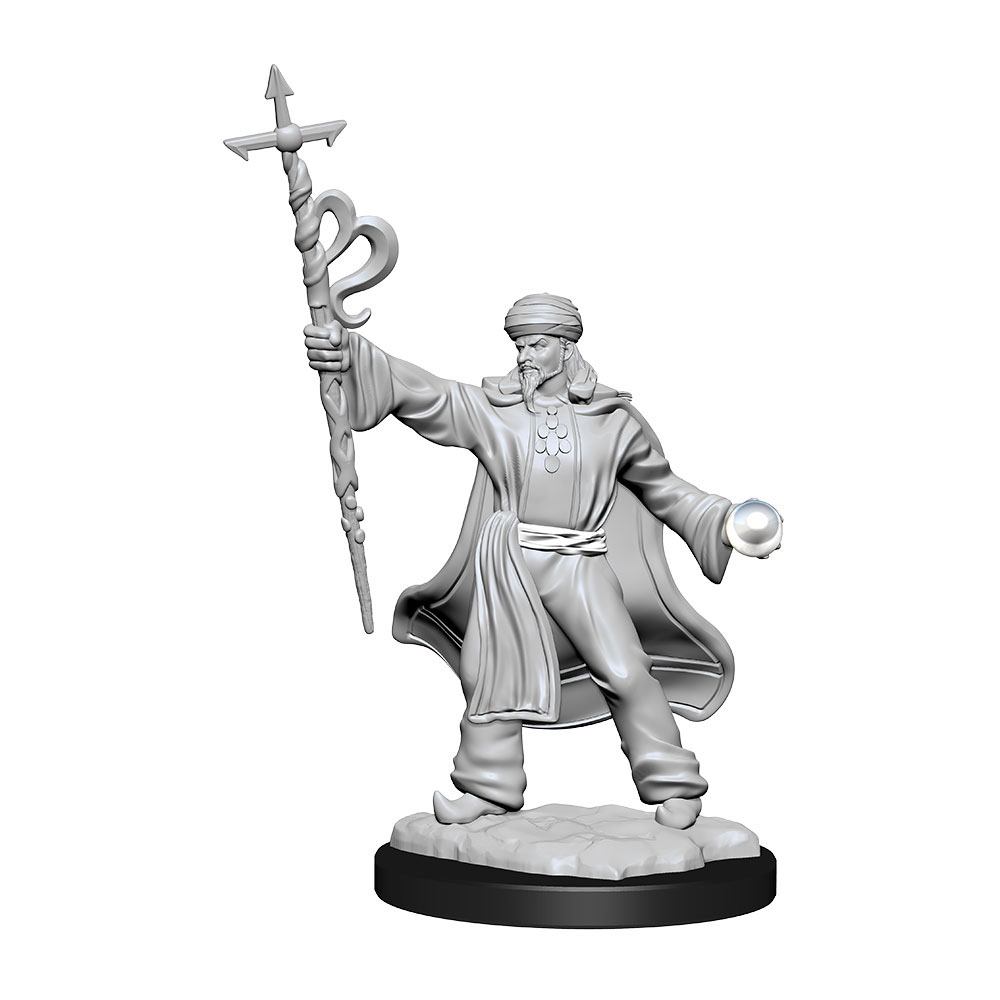 D&D Nolzur's Marvelous Miniatures Unpainted Miniatures Human Wizard Male