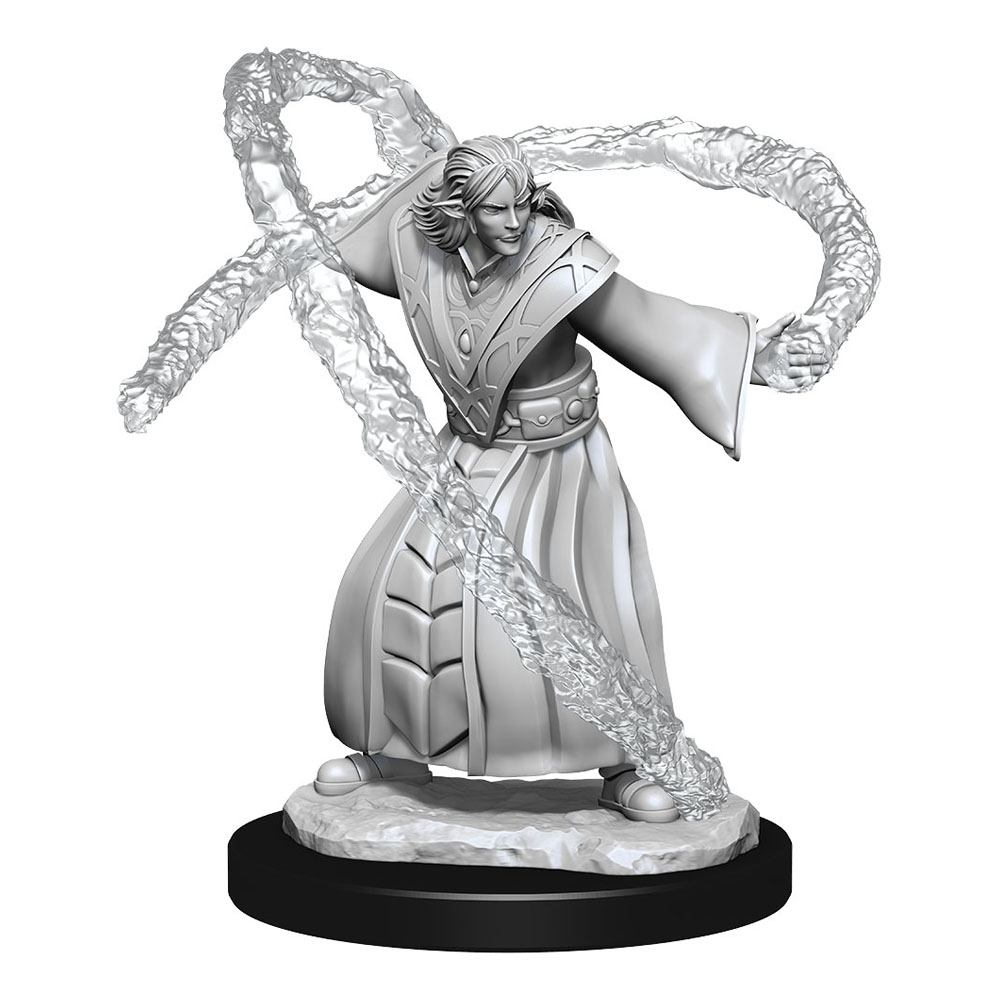 D&D Nolzur's Marvelous Miniatures Unpainted Miniatures Elf Wizard Male