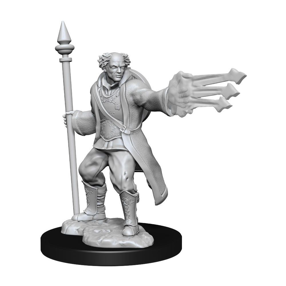 D&D Nolzur's Marvelous Miniatures Unpainted Multiclass Cleric & Wizard Male