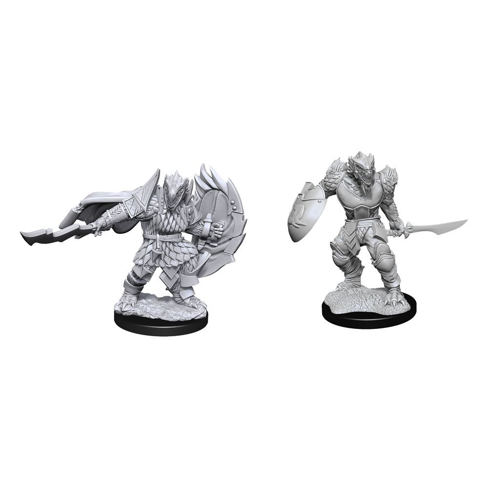 D&D Nolzur's Marvelous Miniatures Unpainted Miniatures Dragonborn Fighter Male