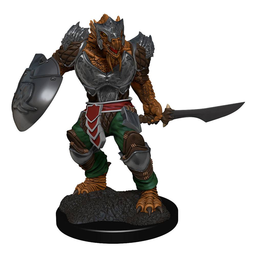 D&D Nolzur's Marvelous Miniatures Unpainted Miniatures Dragonborn Fighter Male