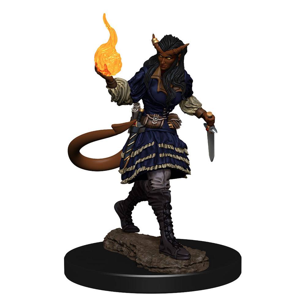 D&D Nolzur's Marvelous Miniatures Unpainted Miniatures Tiefling Sorcerer Female