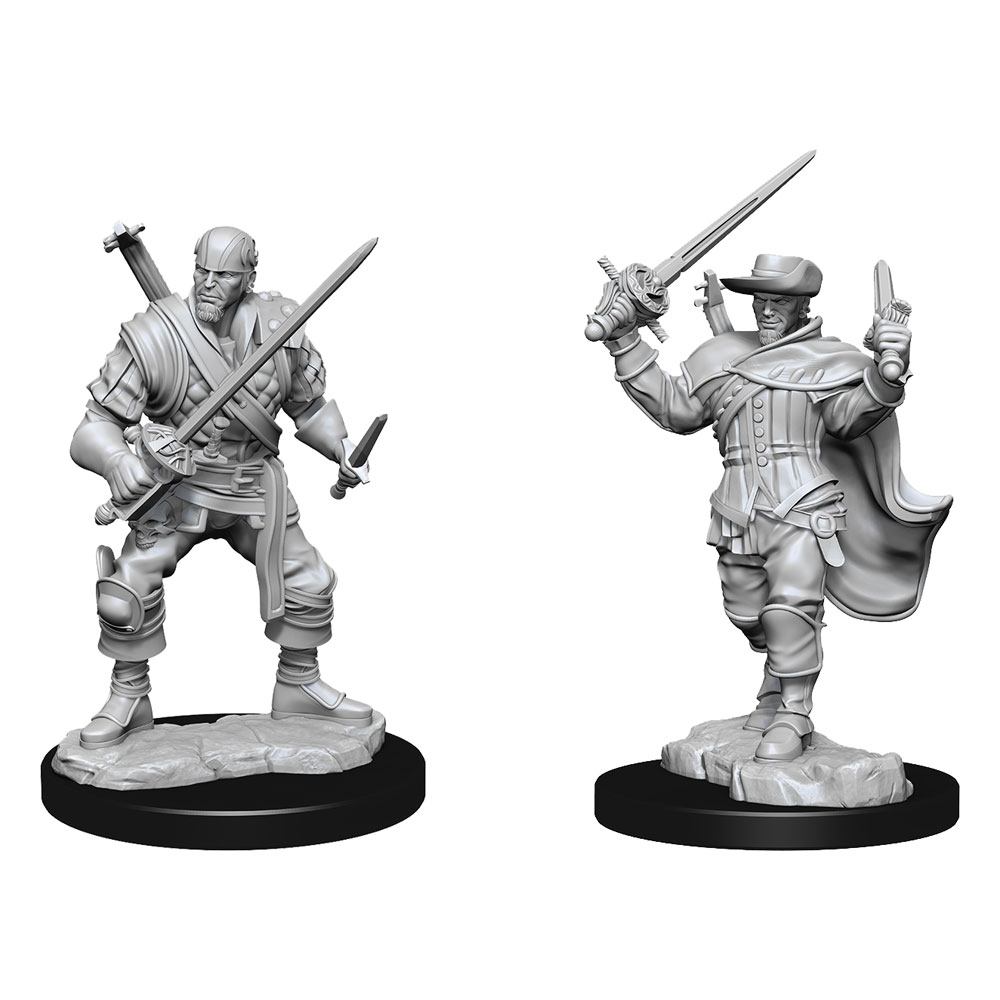 D&D Nolzur's Marvelous Miniatures Unpainted Miniatures Human Bard Male