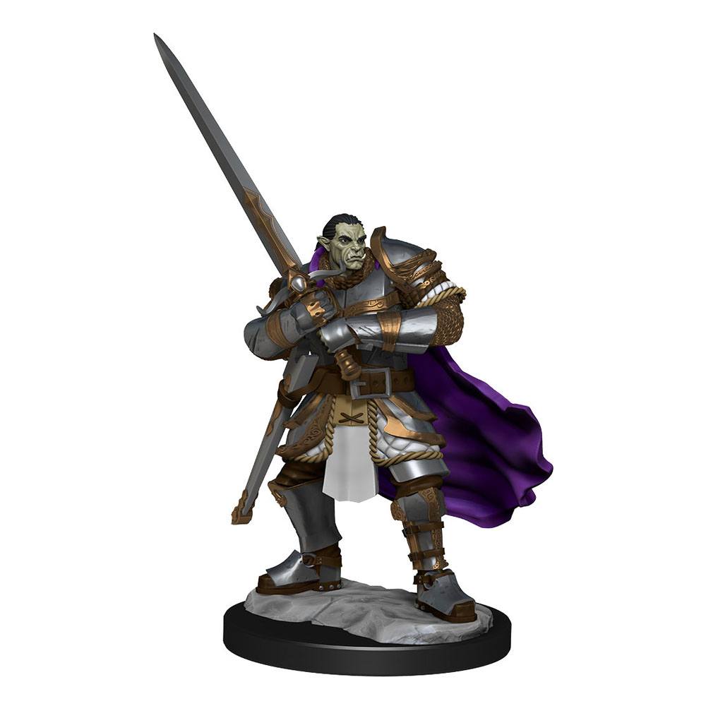 D&D Nolzur's Marvelous Miniatures Unpainted Miniatures Half-Orc Paladin Male