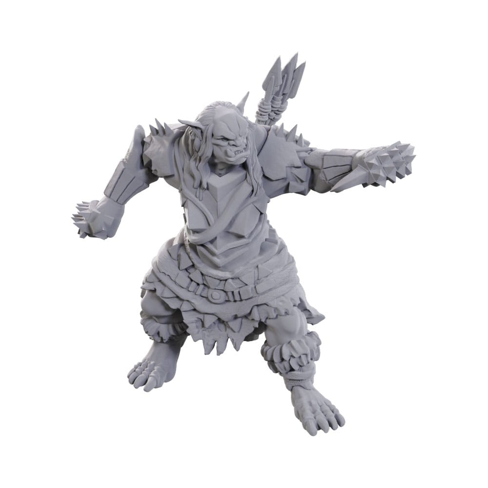 Pathfinder Deep Cuts Unpainted Miniature Orc Brute